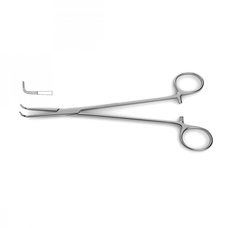 Mixter Right Angle Forceps – Longitudinal Serrations & Cross-Serrated ...