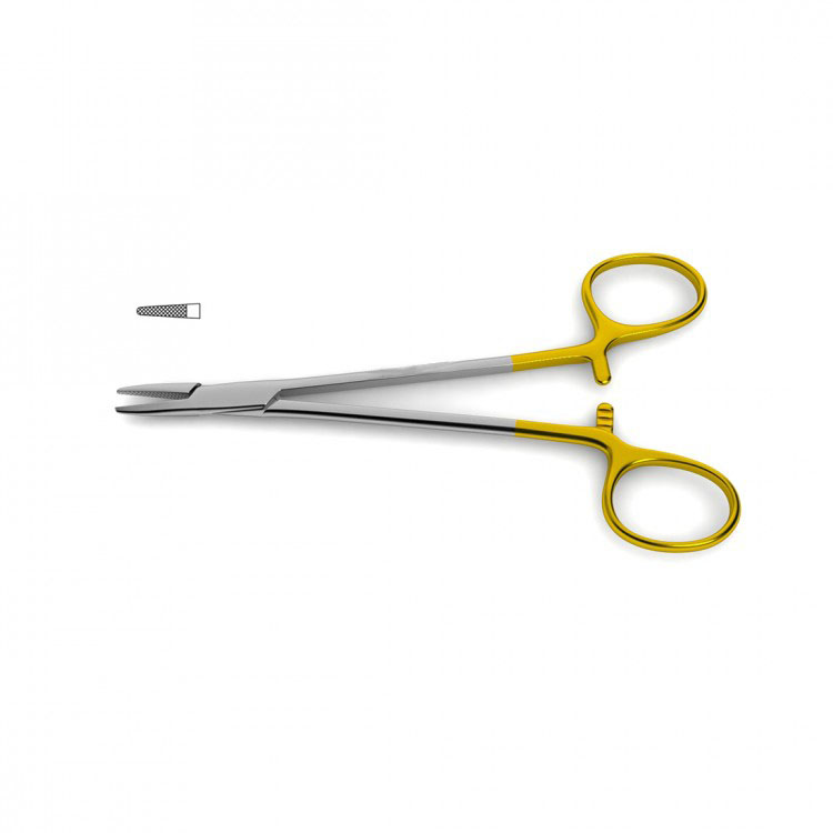 Neivert Needle Holder – Tungsten Carbide – Doctor Instrument